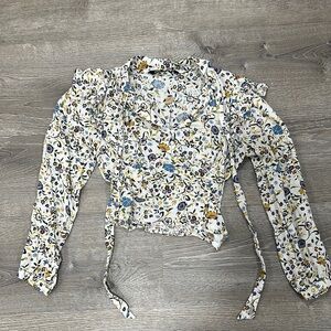 Floral Print Women's Top